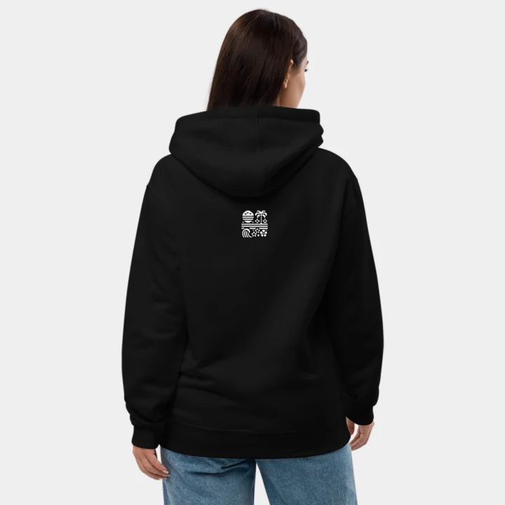 Sweat à capuche premium écologique – Image 3