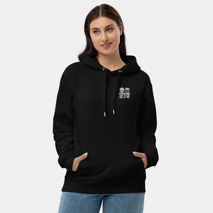 Sweat à capuche premium écologique