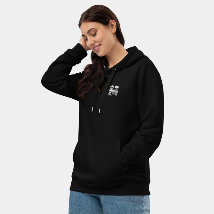 Sweat à capuche premium écologique – Image 2